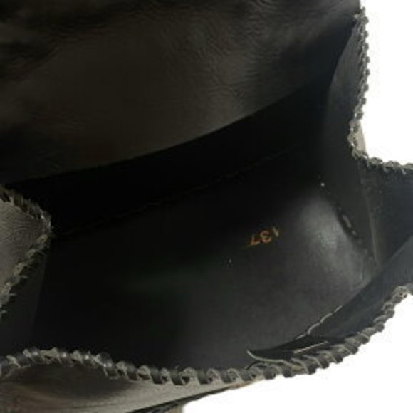 FENDI Handbag Black Leather - Picture 8 of 9